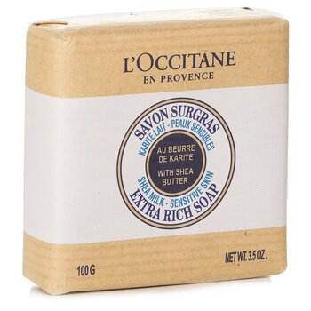 Shea Milk Extra Rich Soap - Mýdlo s bambuckým máslem pro citlivou pokožku